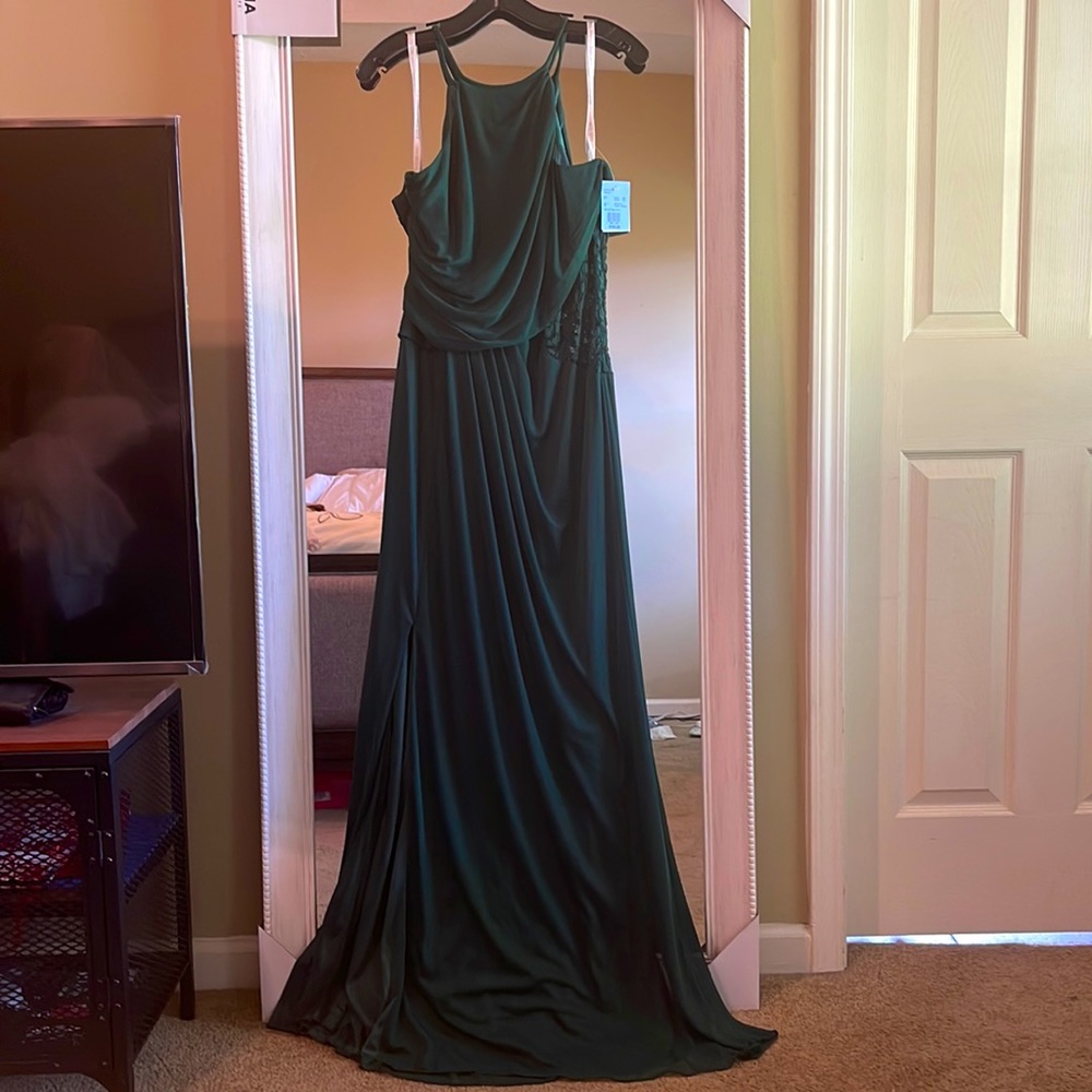 Bridesmaid dress.